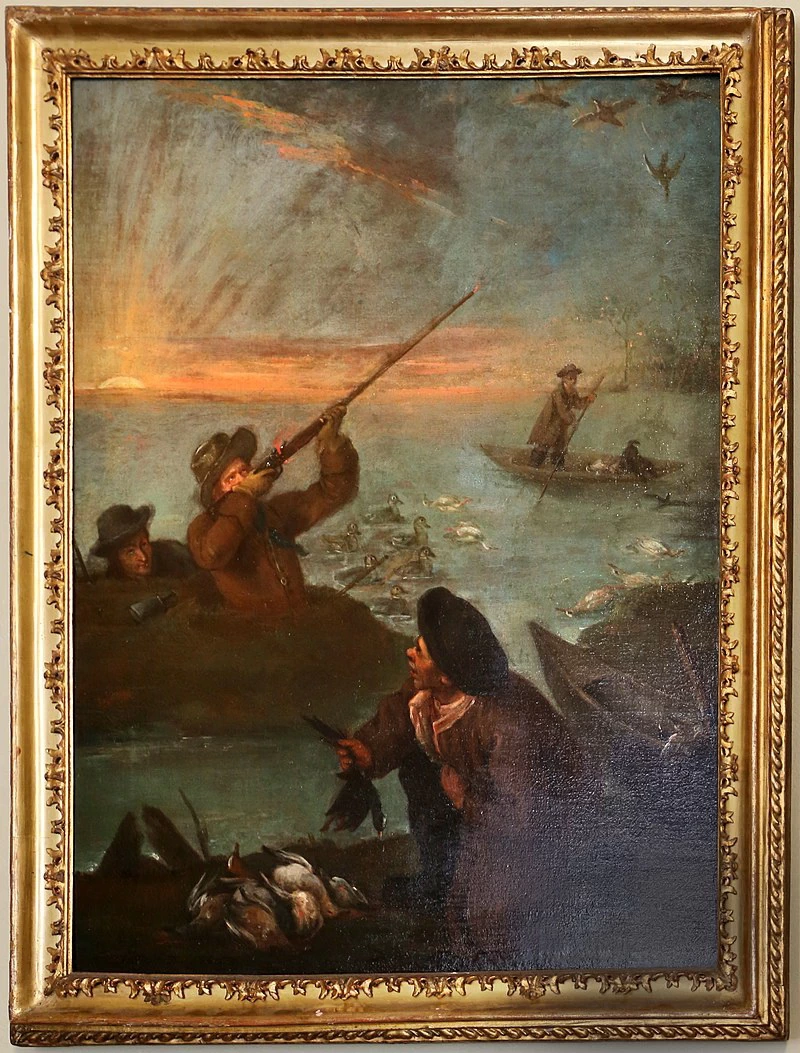 Serie della caccia in valle, 1765 - 70 ca., la caccia, Pinacoteca Querini Stampalia